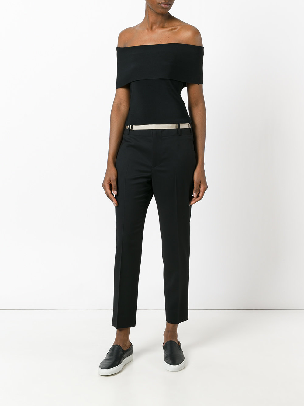 smart belted trousers