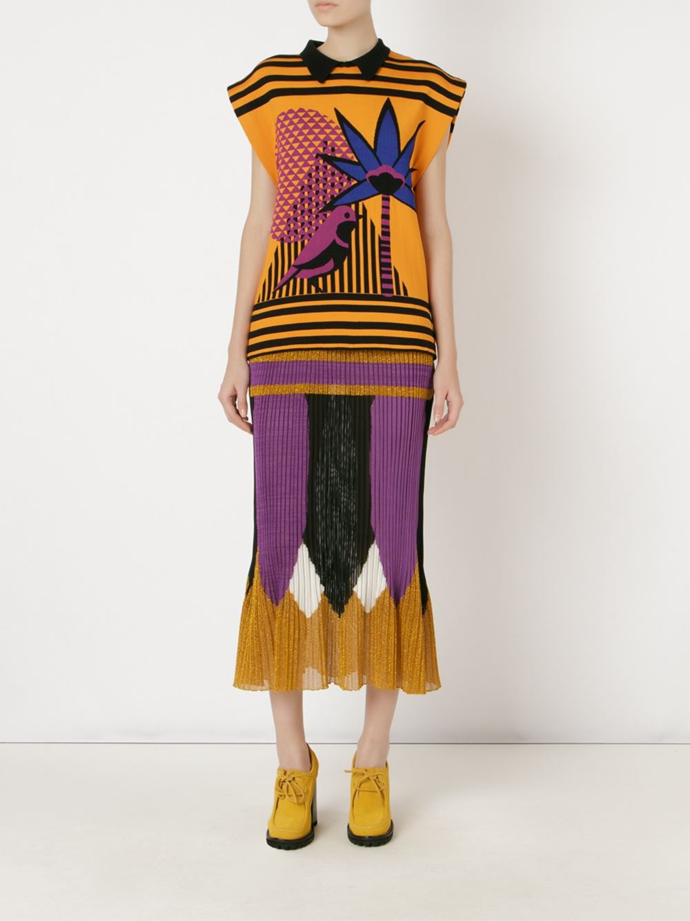 bird knit top