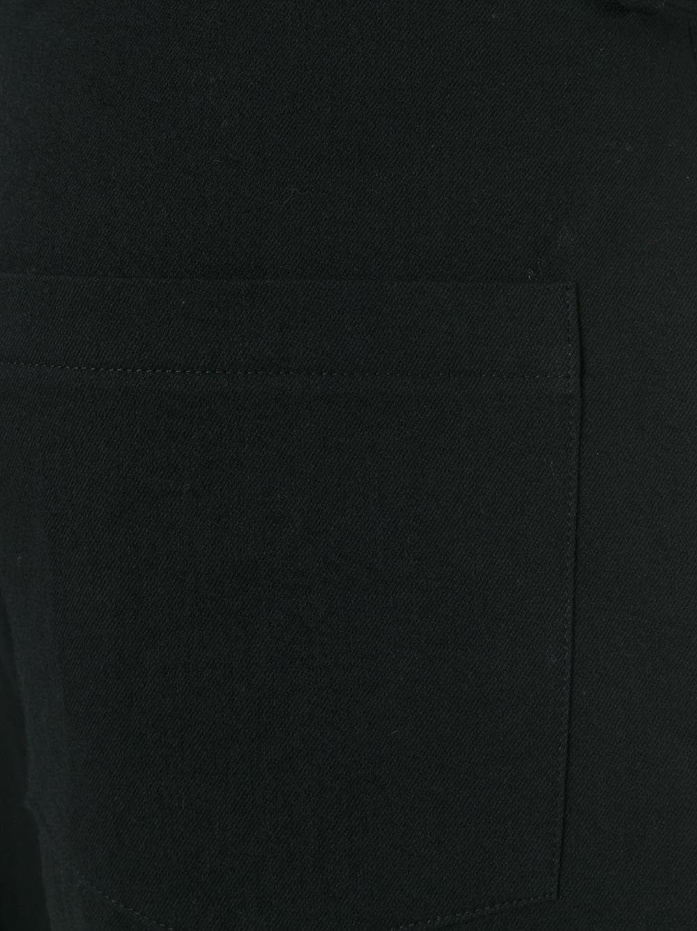patch pocket pants 