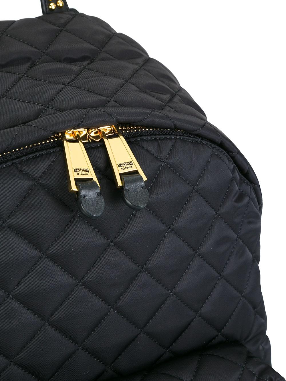 quilted backpack