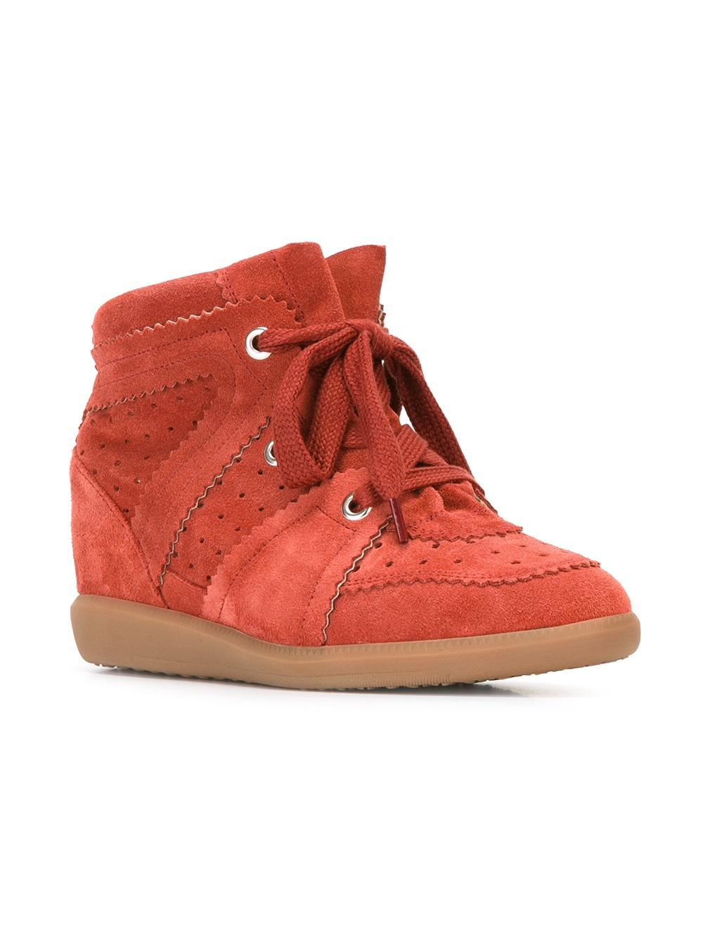 'Bobby' wedge sneakers