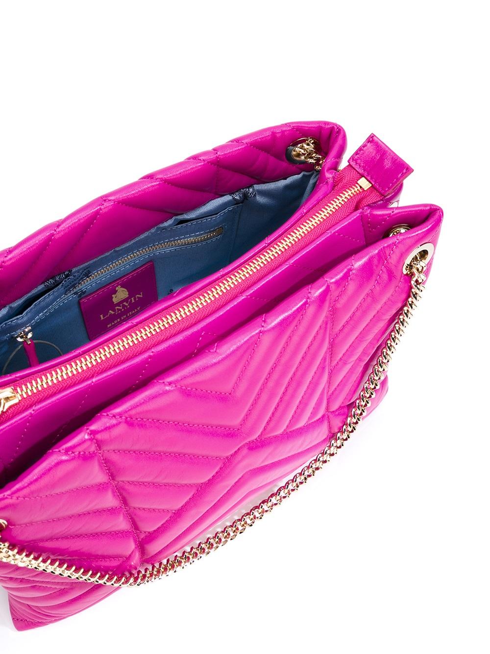 'Sugar' quilted shoulder bag