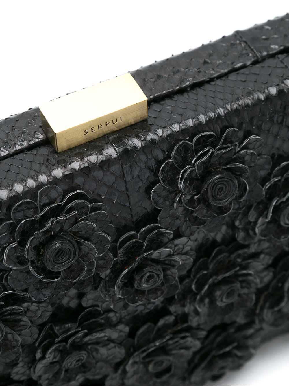 snake skin clutch