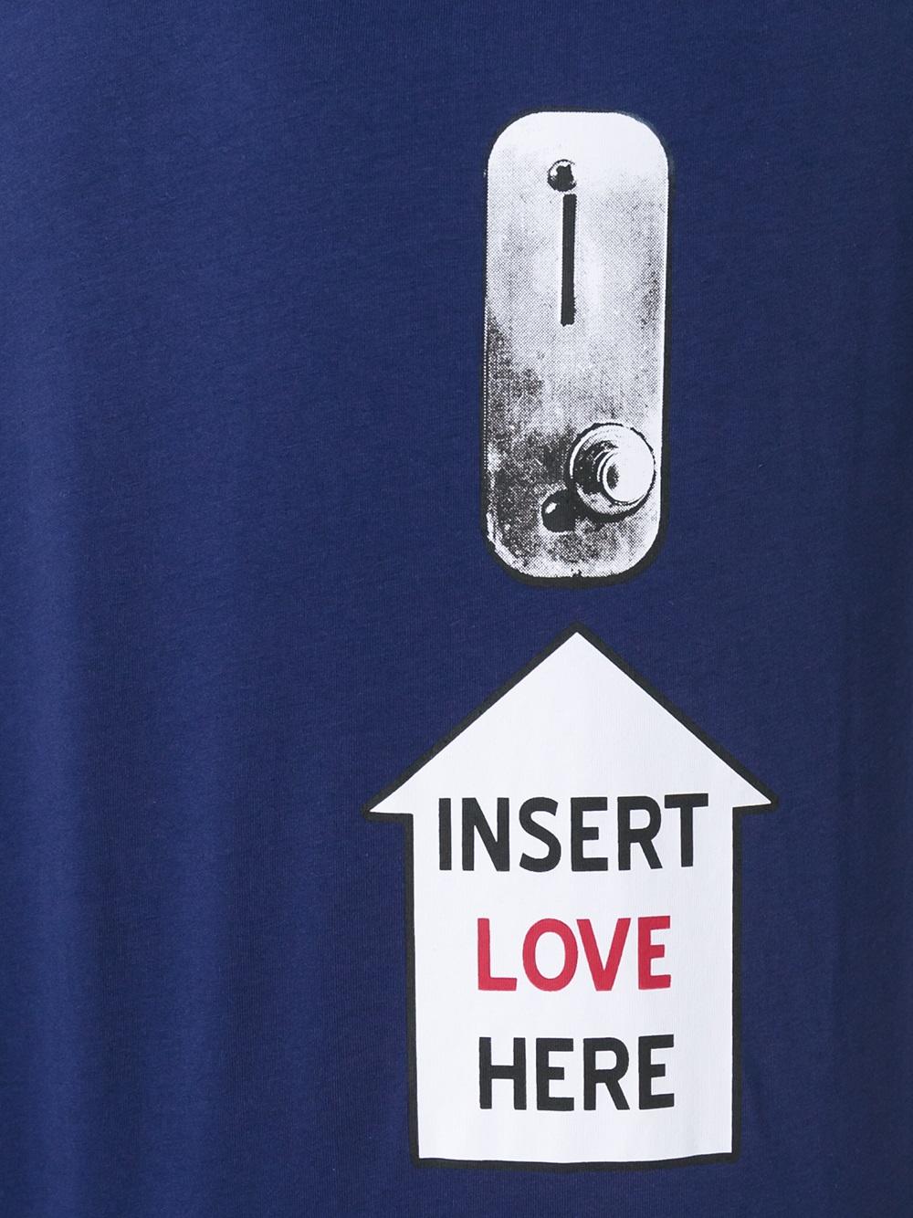 Insert Love Here印花T恤