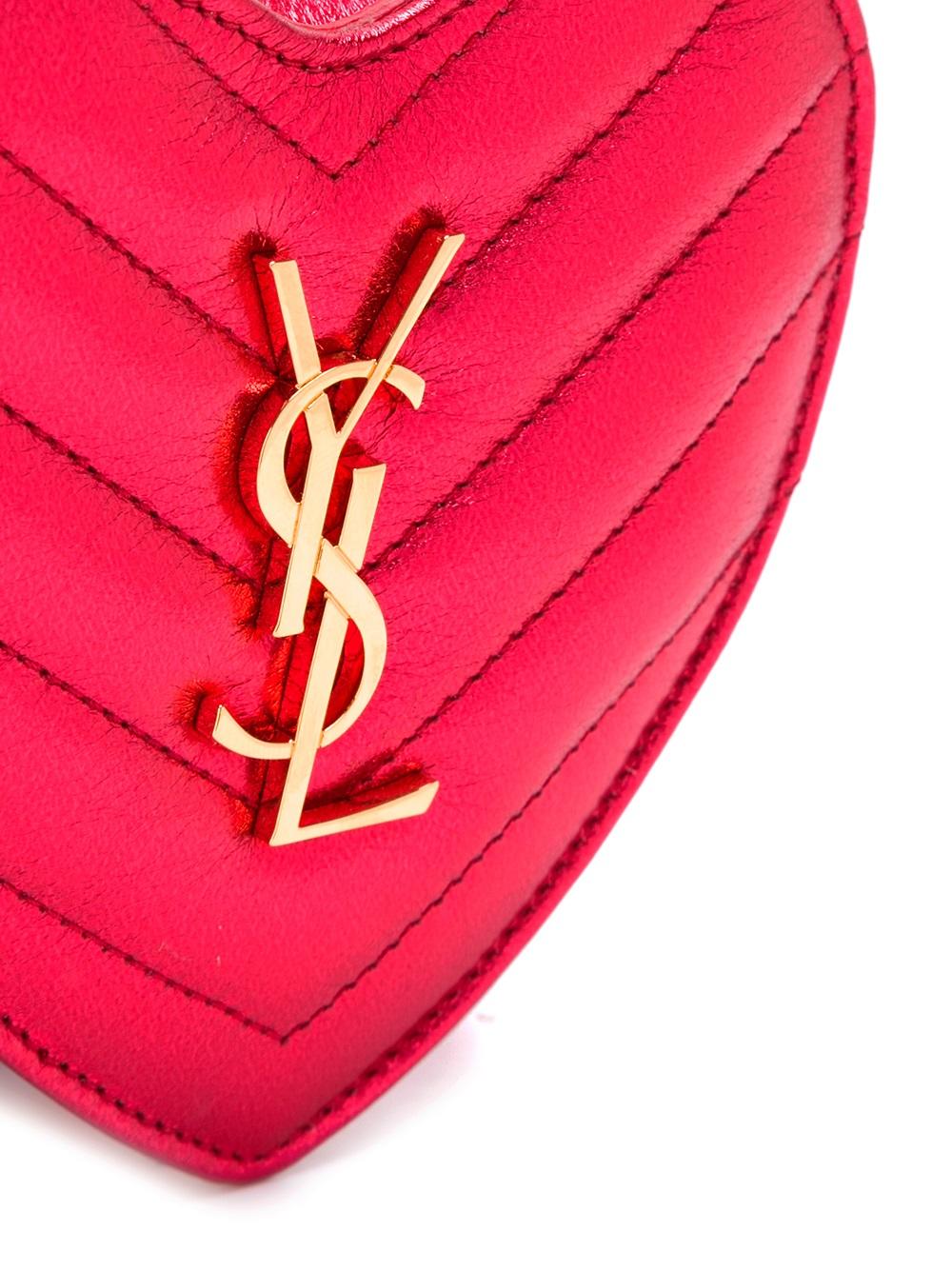 mini 'Love' crossbody heart bag