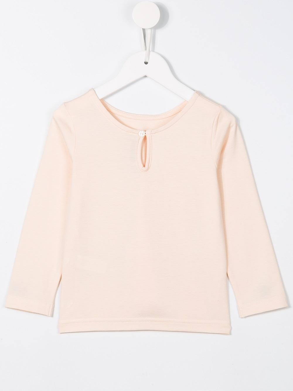 scoop neck T-shirt