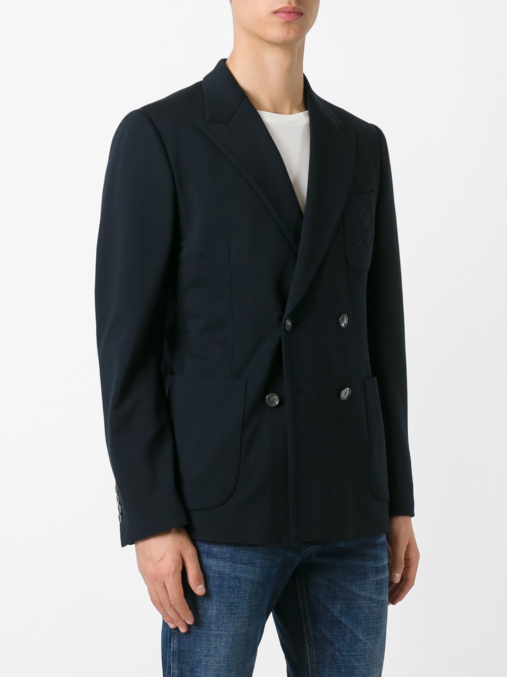 bee & crown embroidered jacket