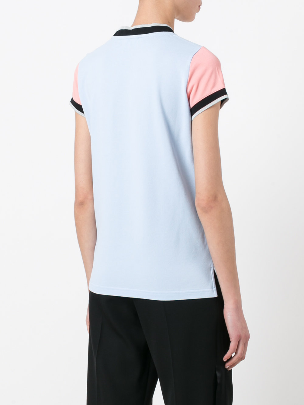 colour block T-shirt