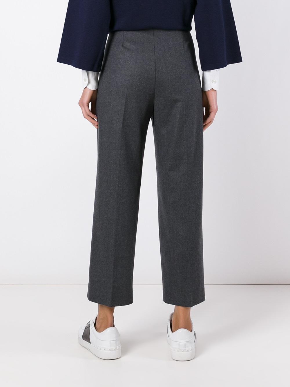 cropped trousers