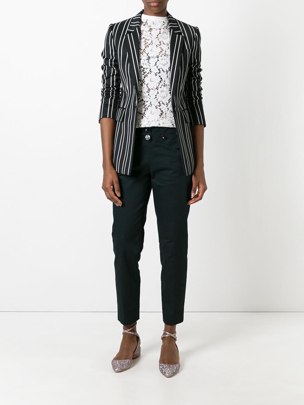 cropped trousers