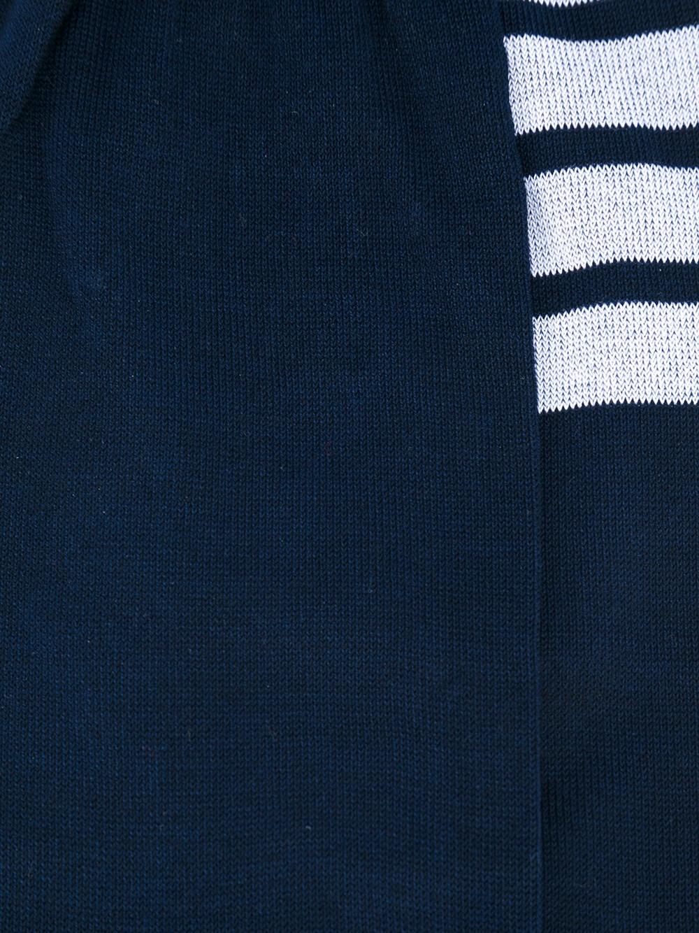 striped knee-length socks