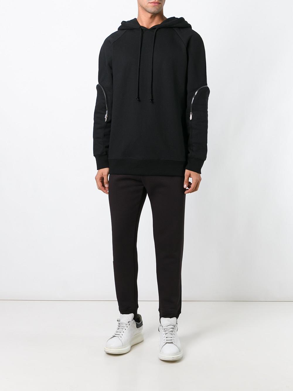 logo print track pants