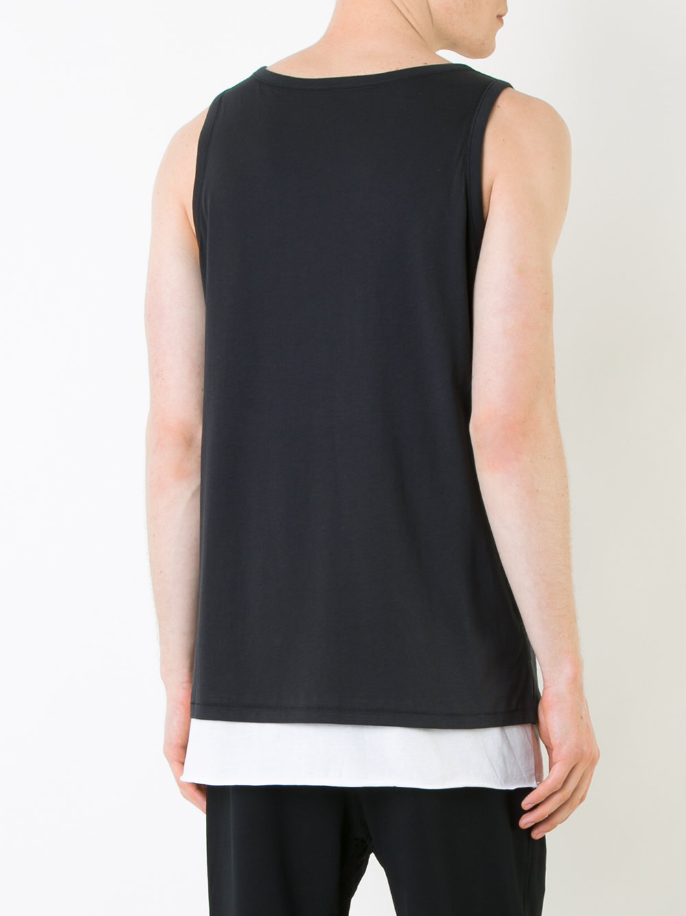 layered circle vest