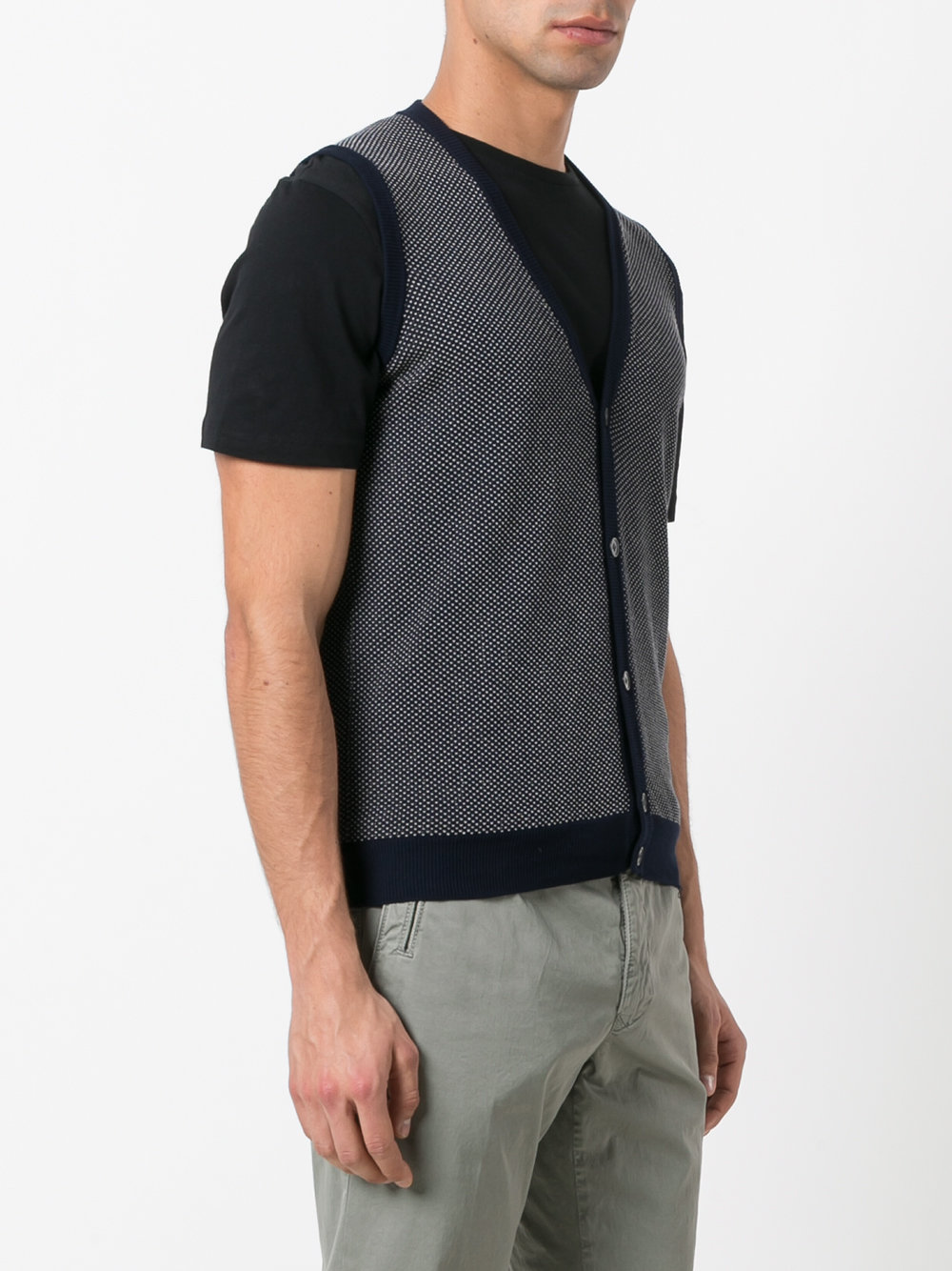 sleeveless cardigan 