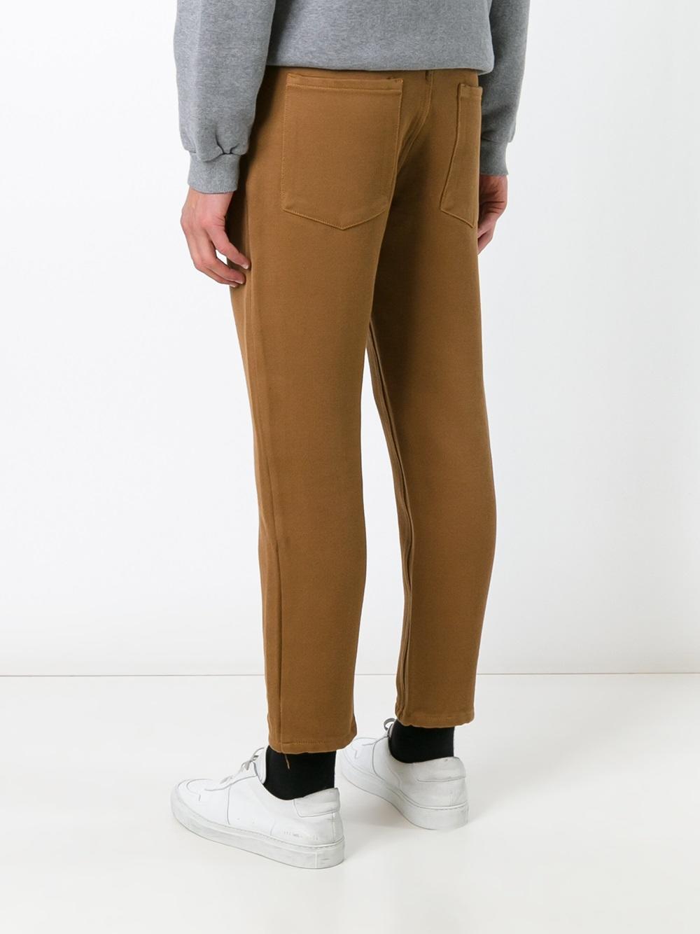 cropped trousers