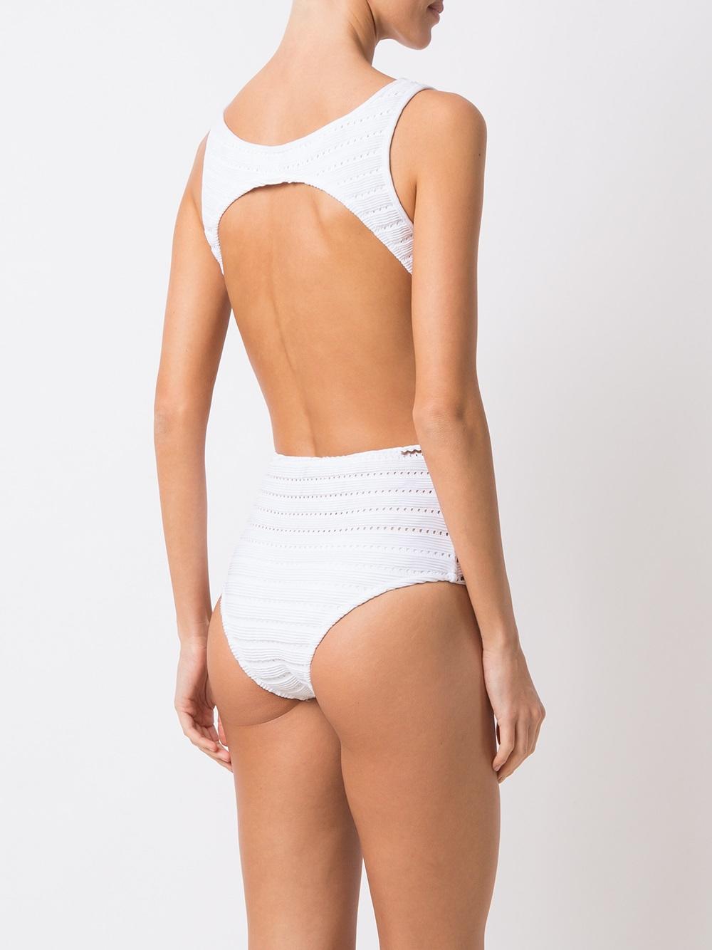 panelled swimsuit