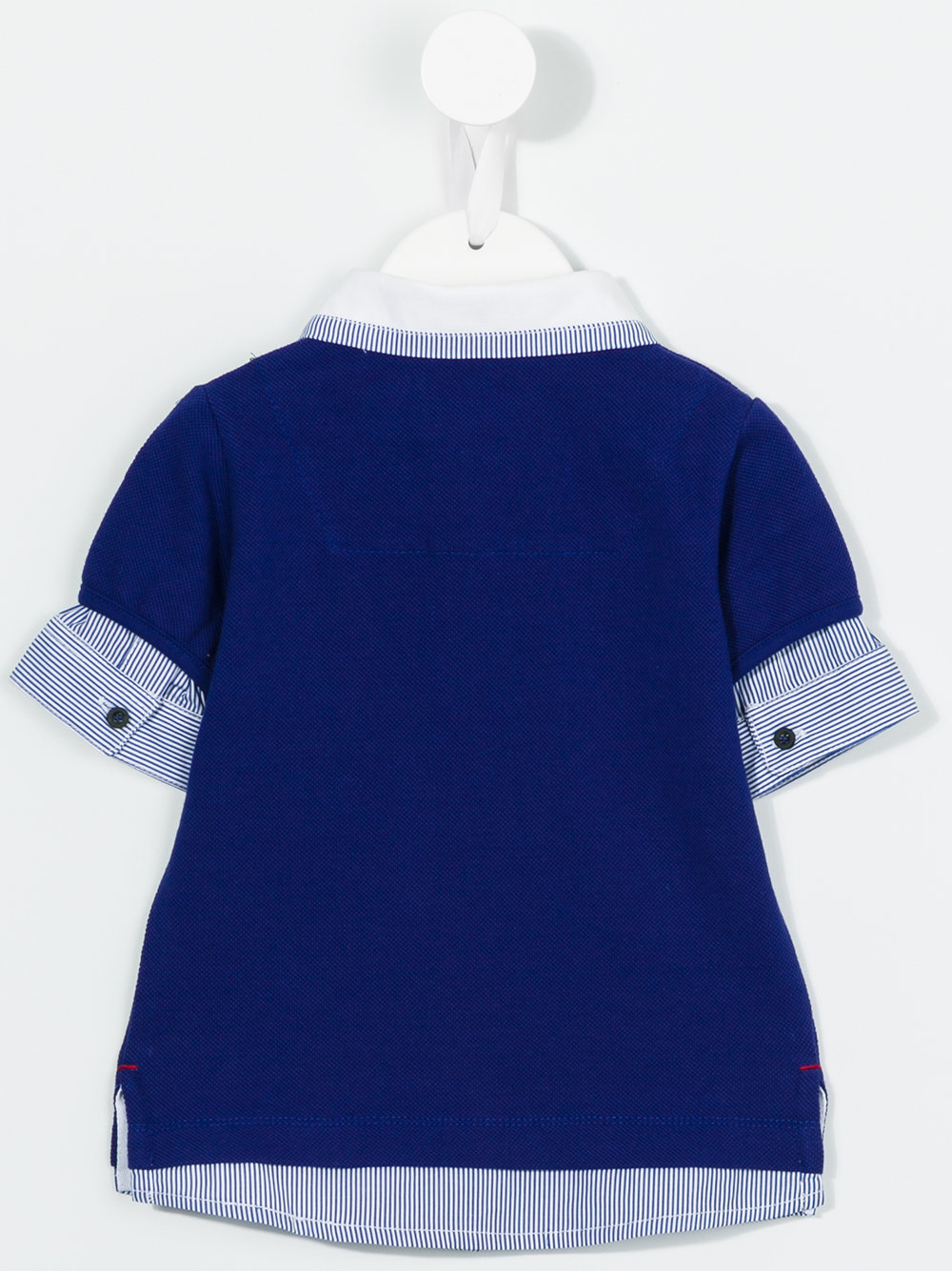 layered polo shirt 