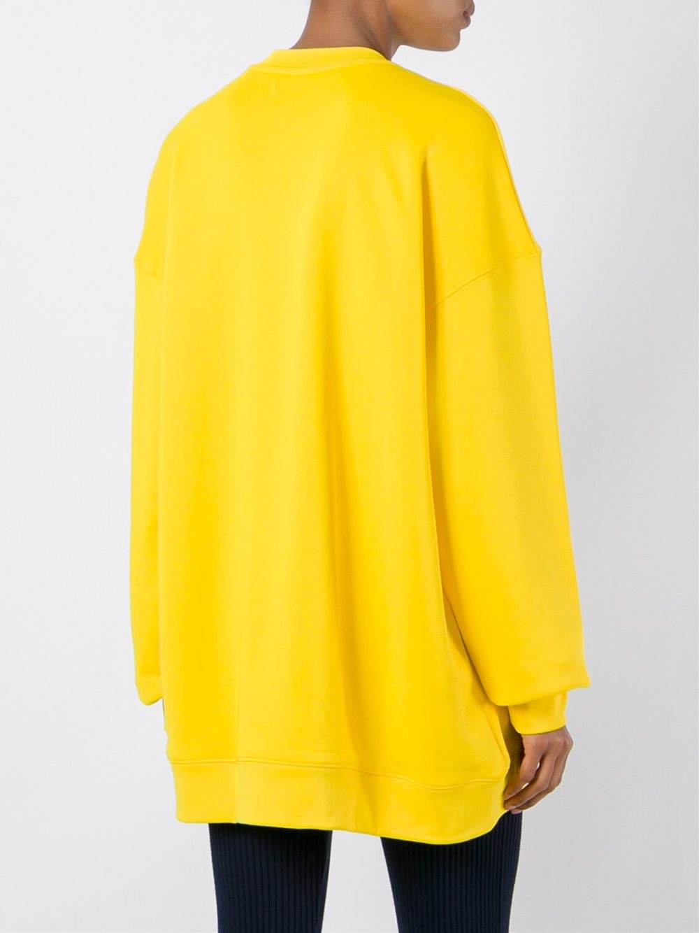 round neck long pullover