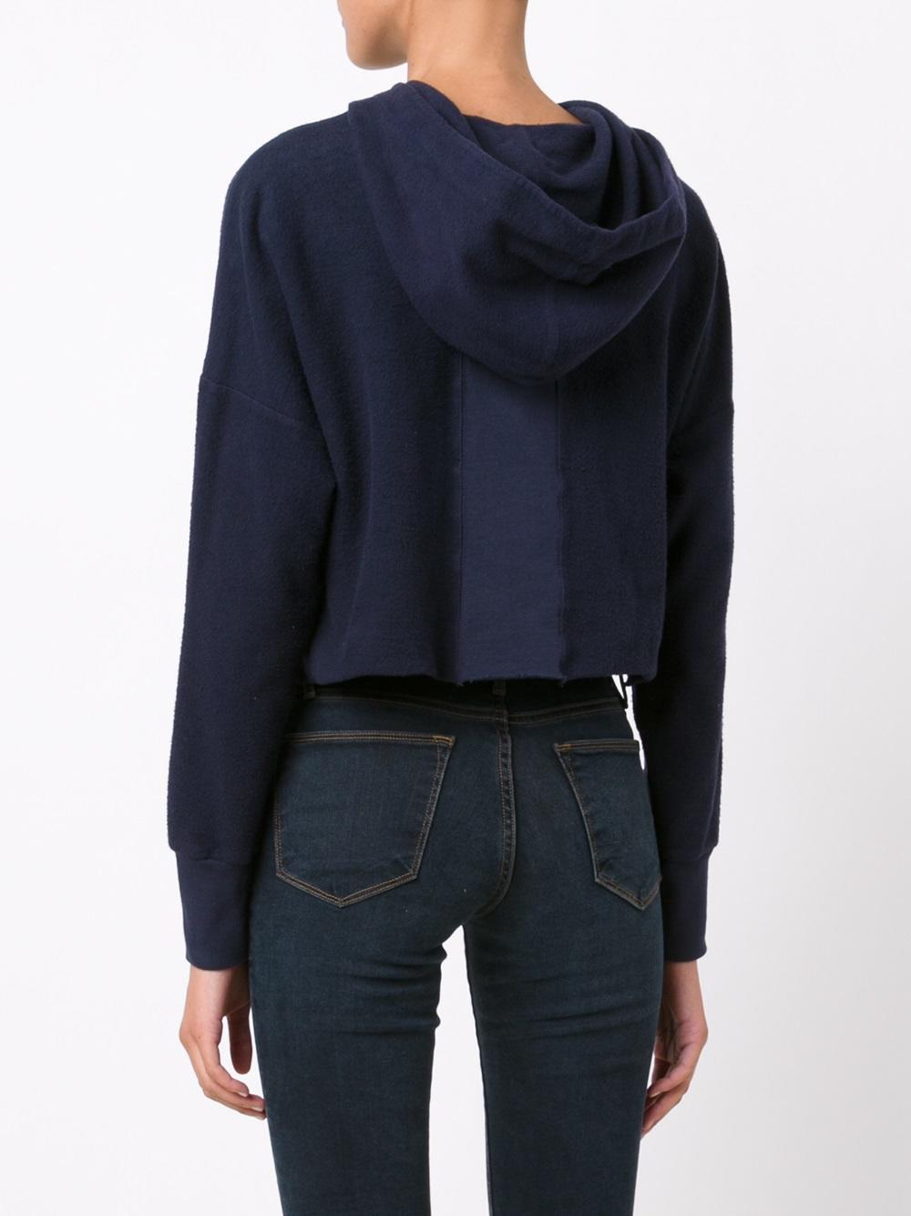 cropped hoodie