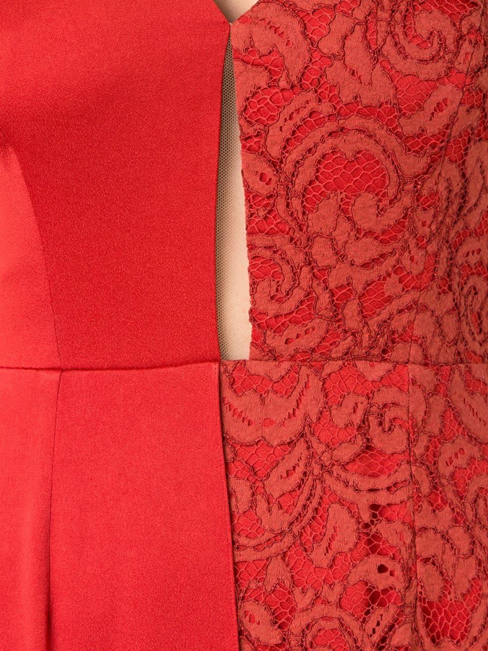 asymmetric gown