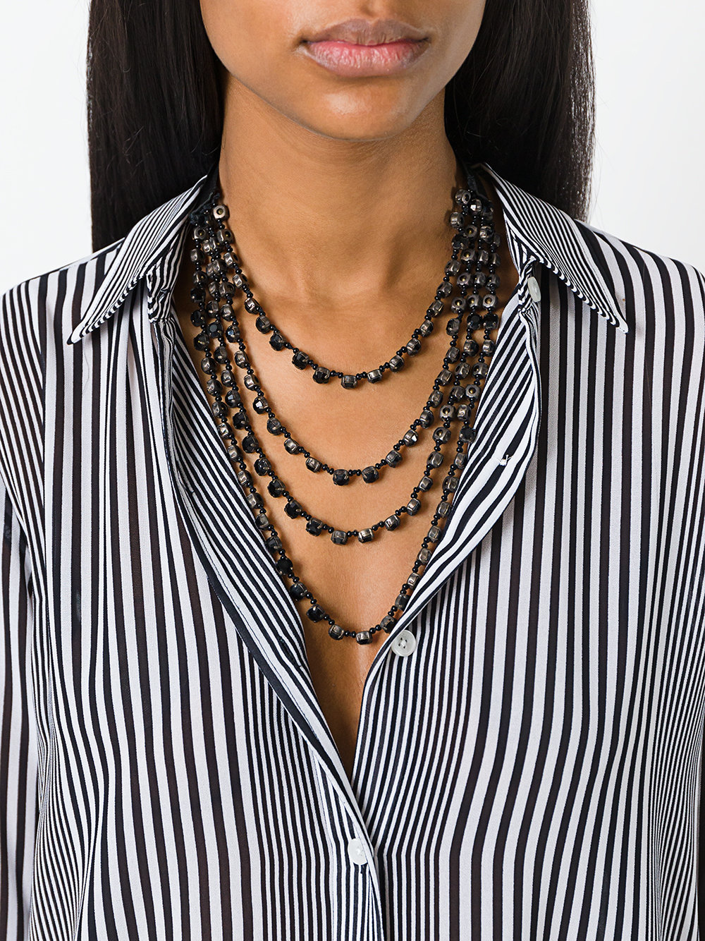 multi strand necklace