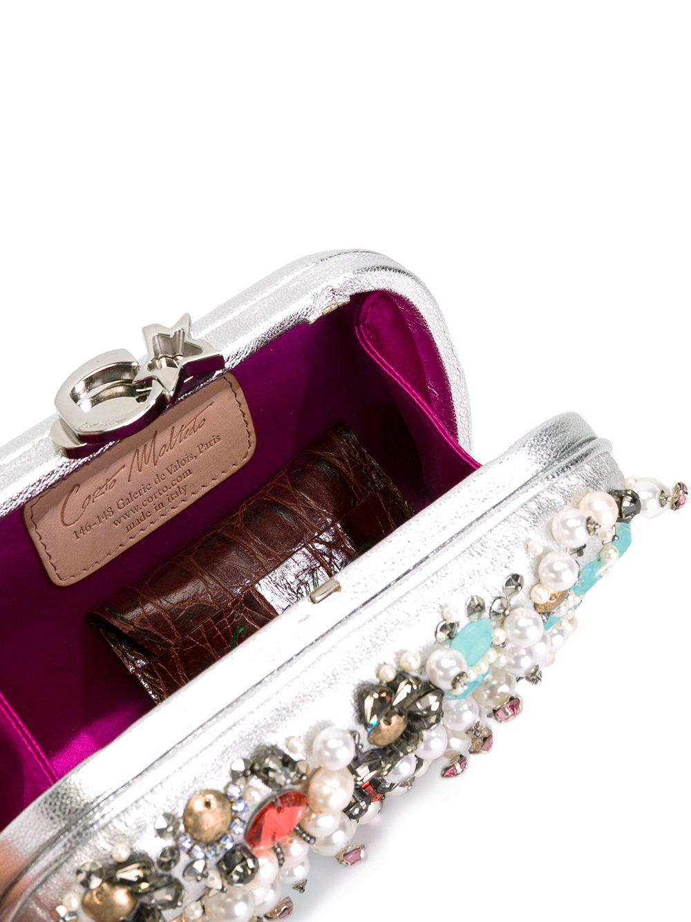Susan C Star clutch bag 