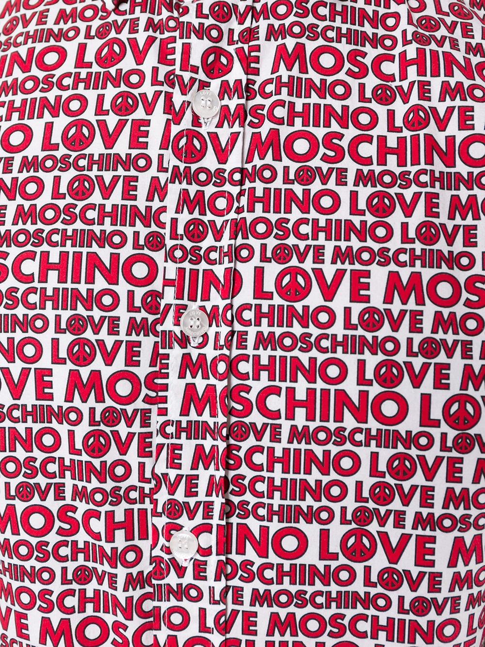 logo print shirt 