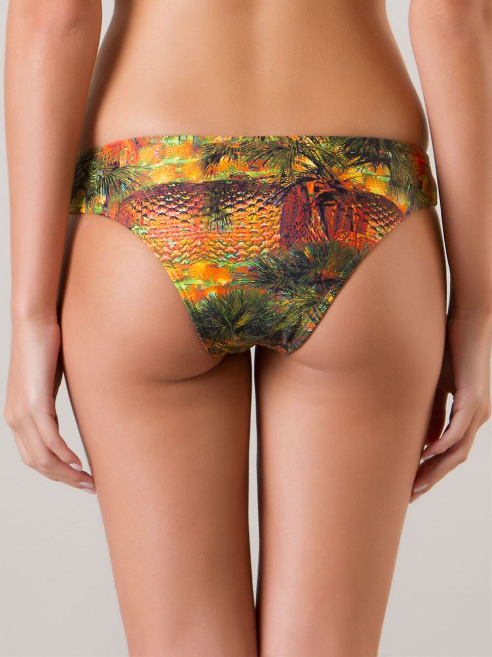 printed bikini bottoms