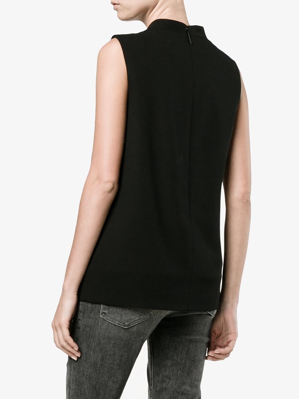 floral panelled top