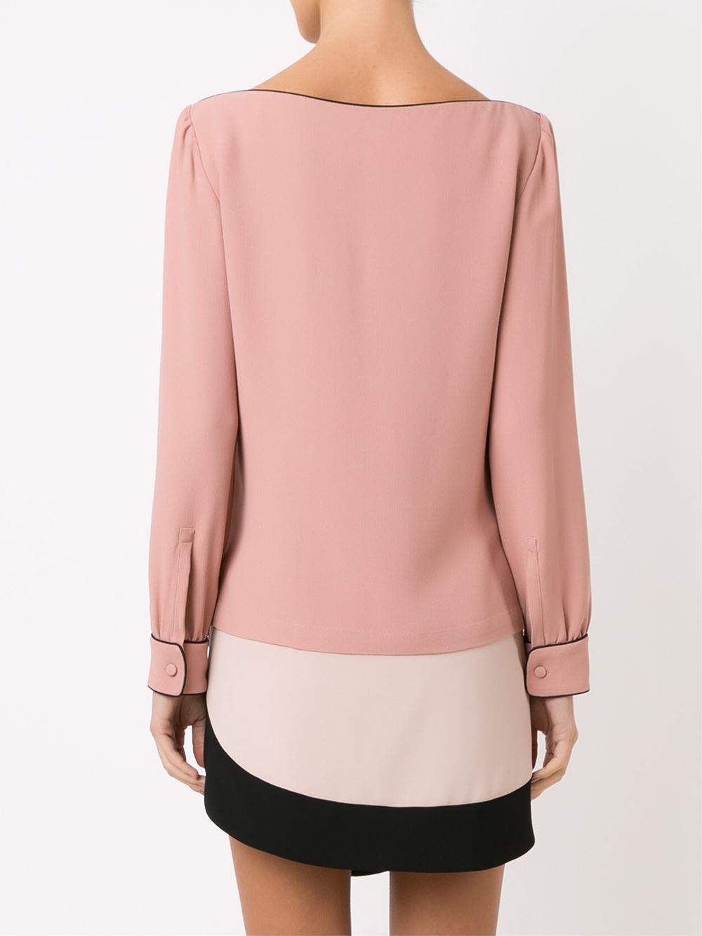 long sleeved blouse