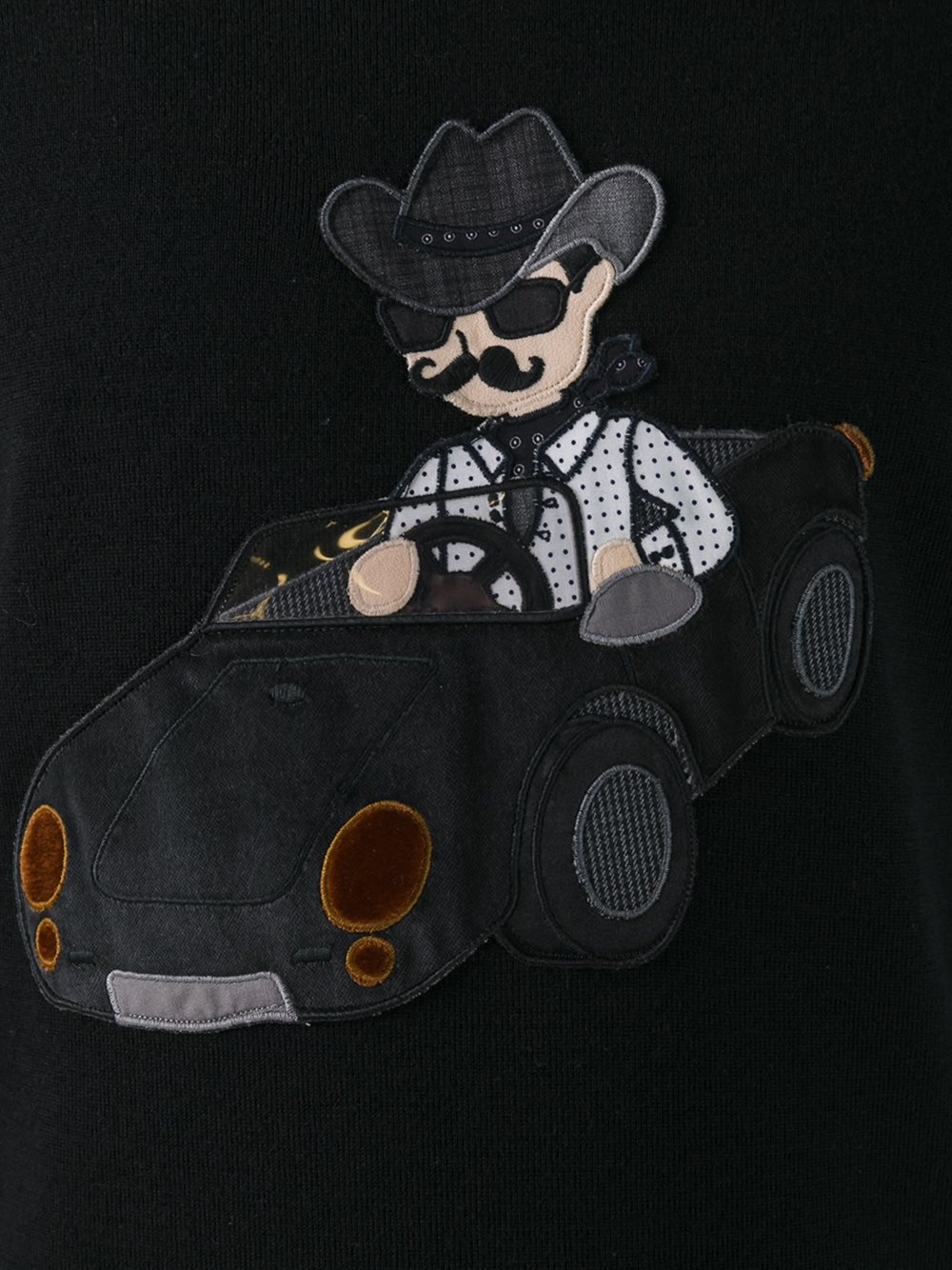 Cowboy patch jumper 