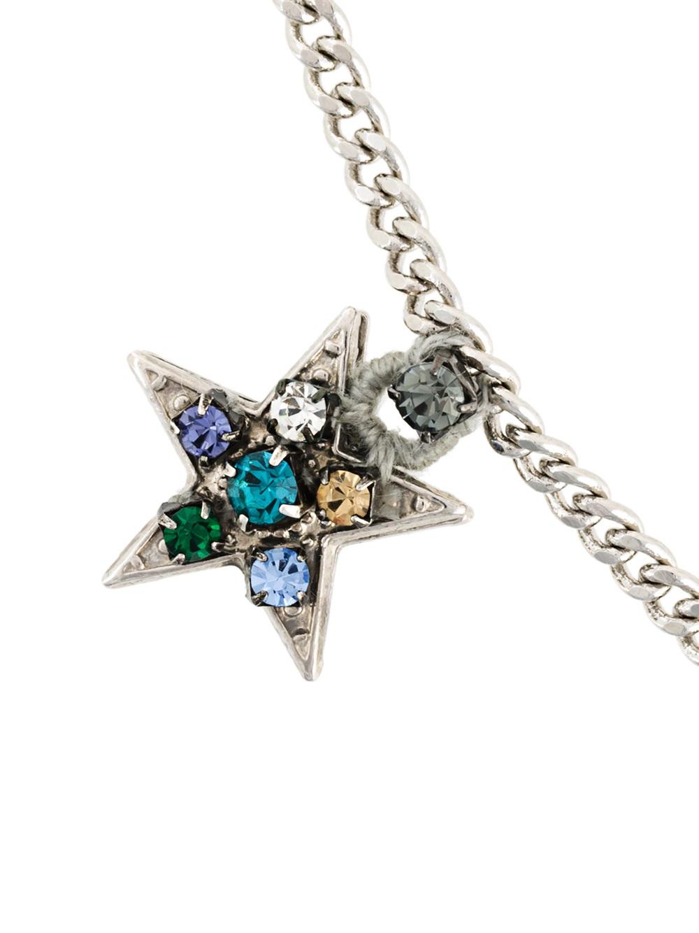 star embellished necklace