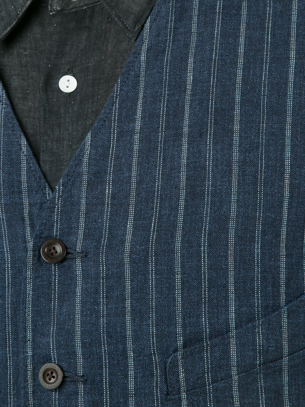 pinstripe vest