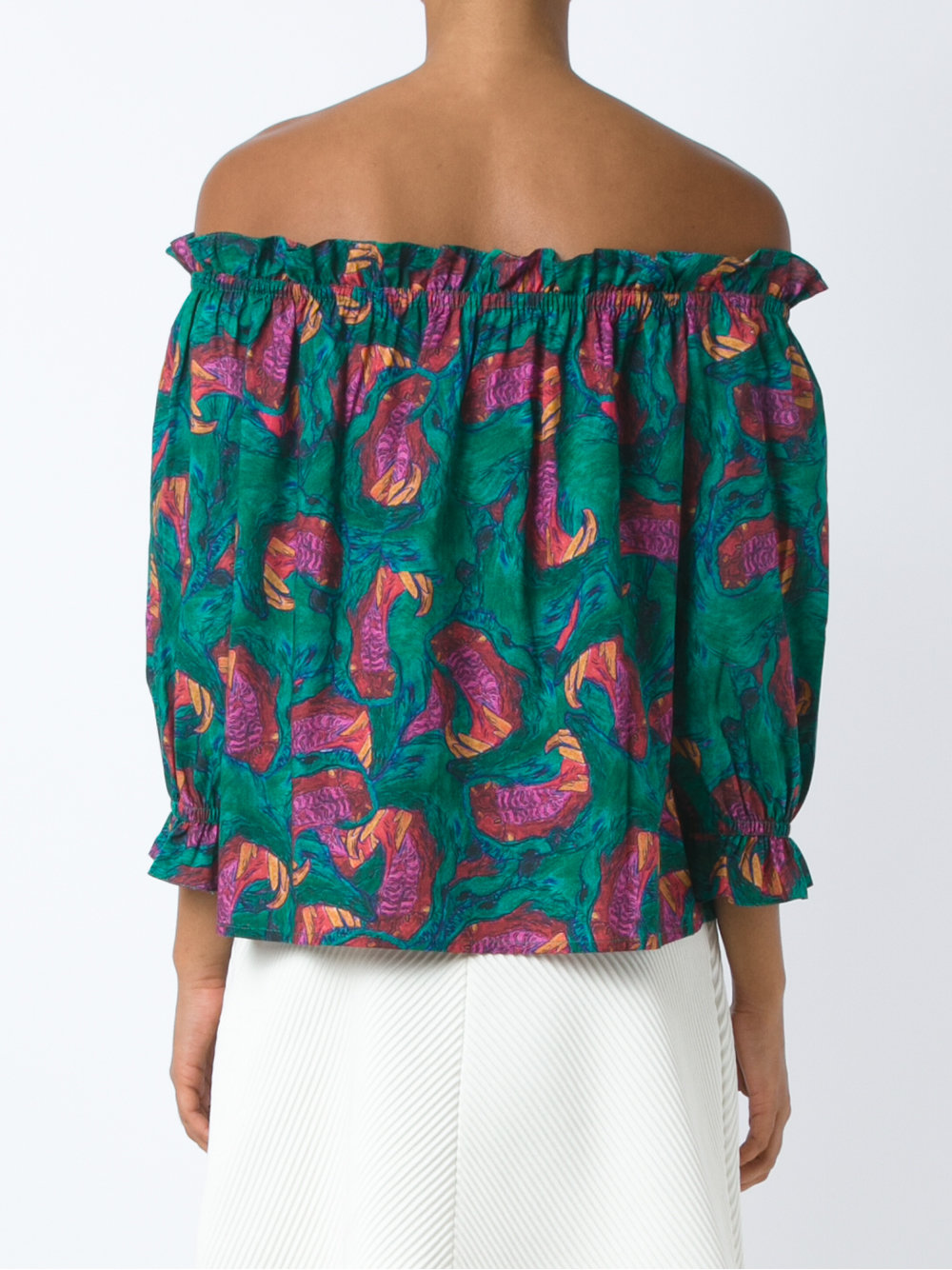 off the shoulder blouse