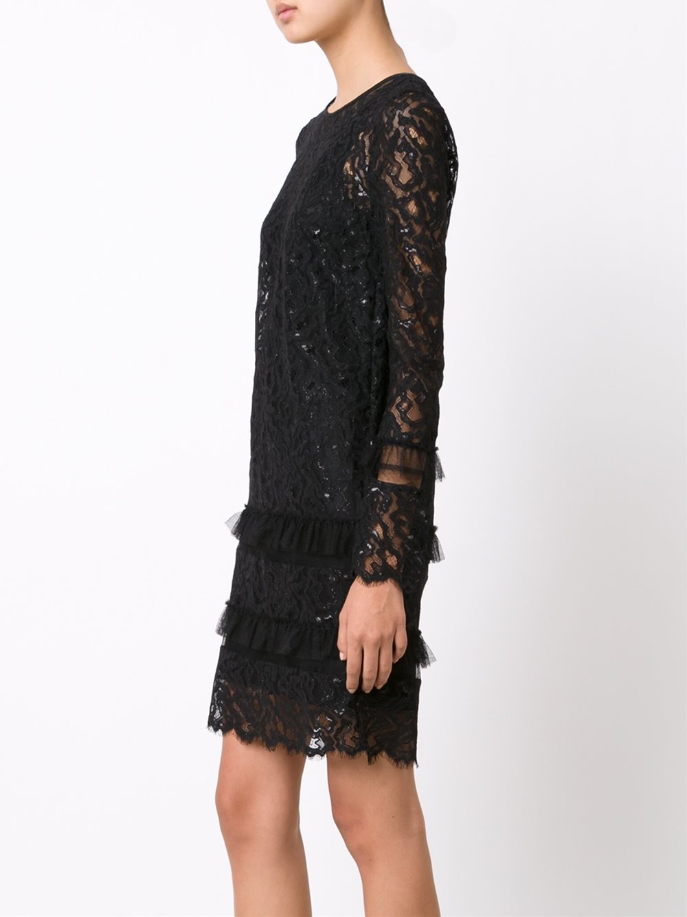 longsleeved lace dress