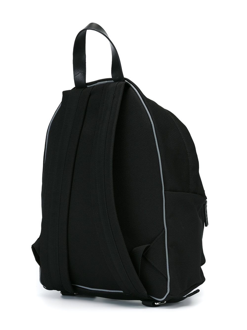 logo print backpack