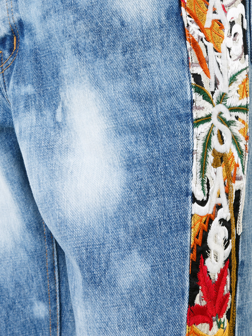 bleached jeans