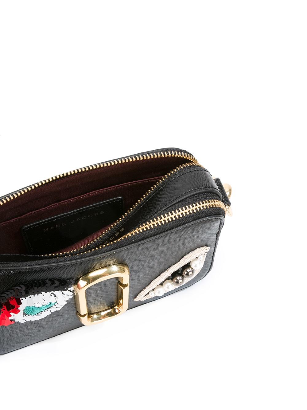 Vintage Collage Snapshot crossbody bag