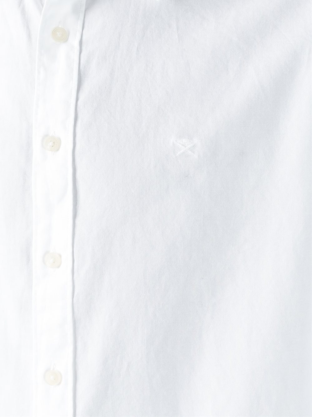 logo embroidered shirt