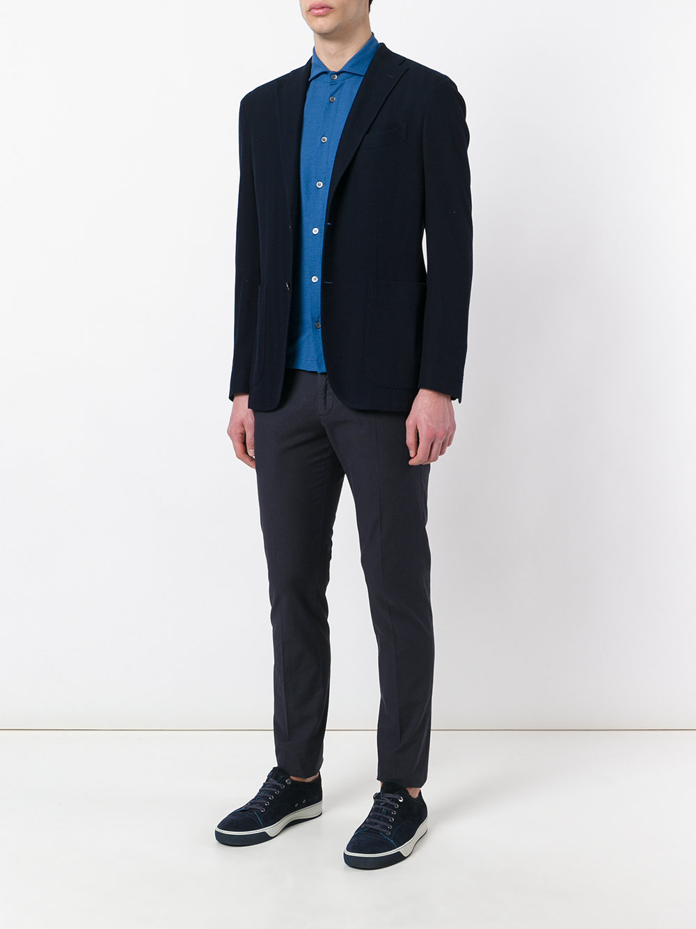 slim-fit trousers