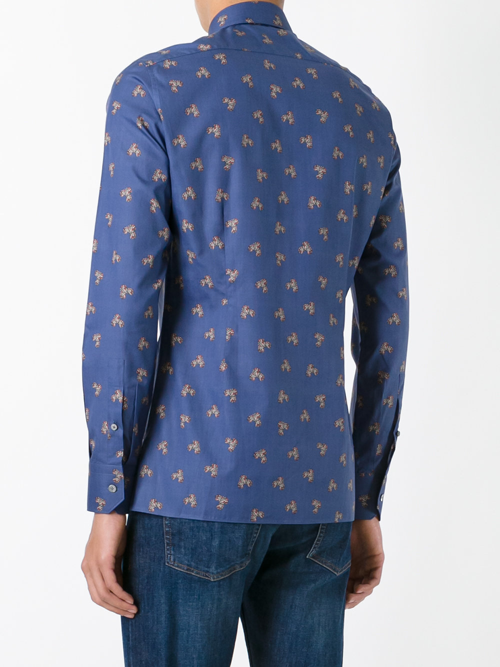 floral print shirt