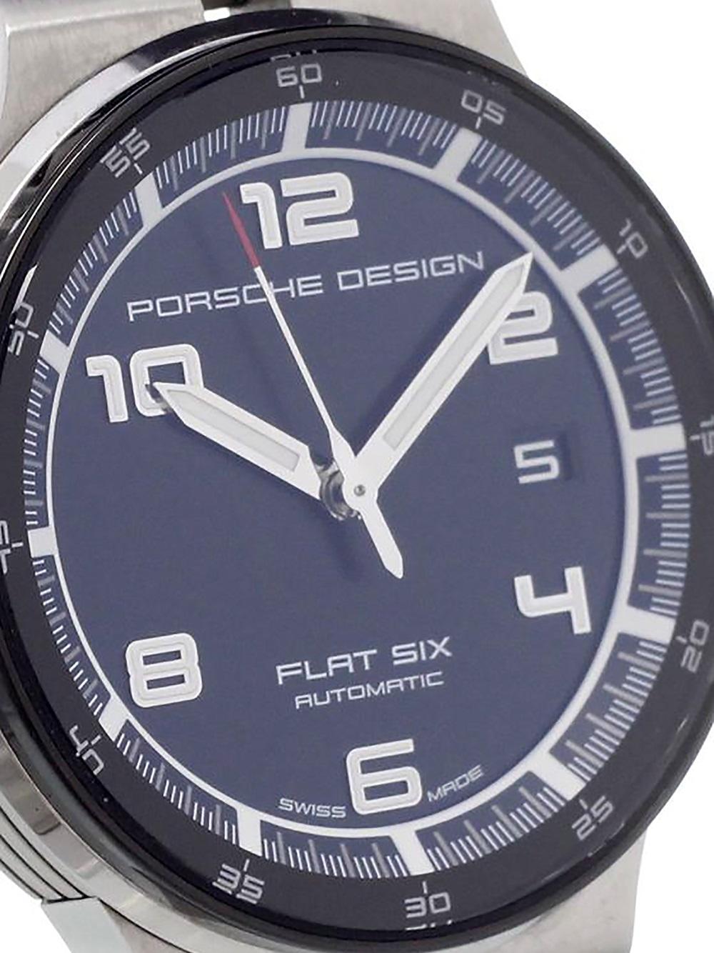 'Flat Six' analog watch