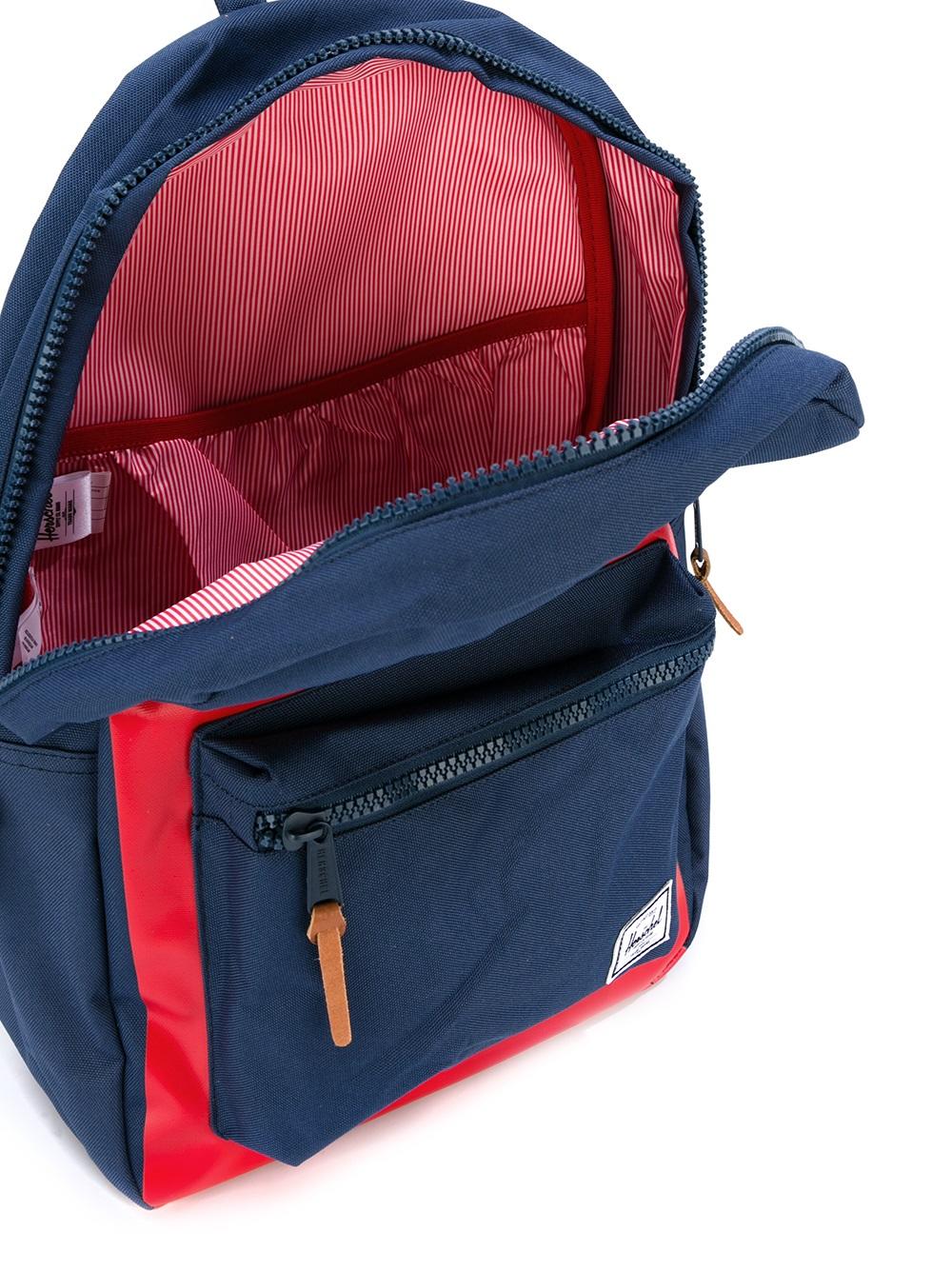 contrast square backpack