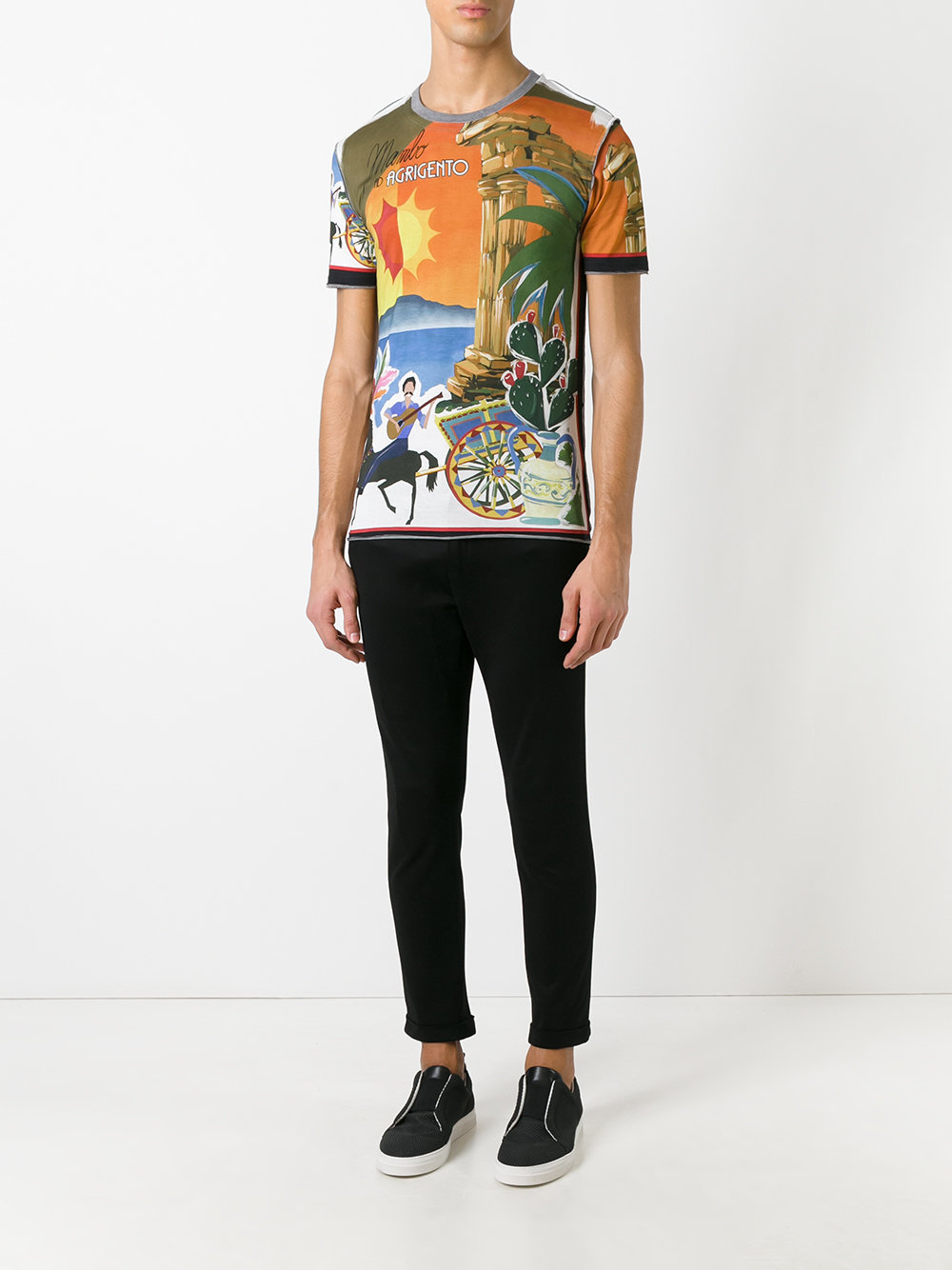 Mambo print T-shirt