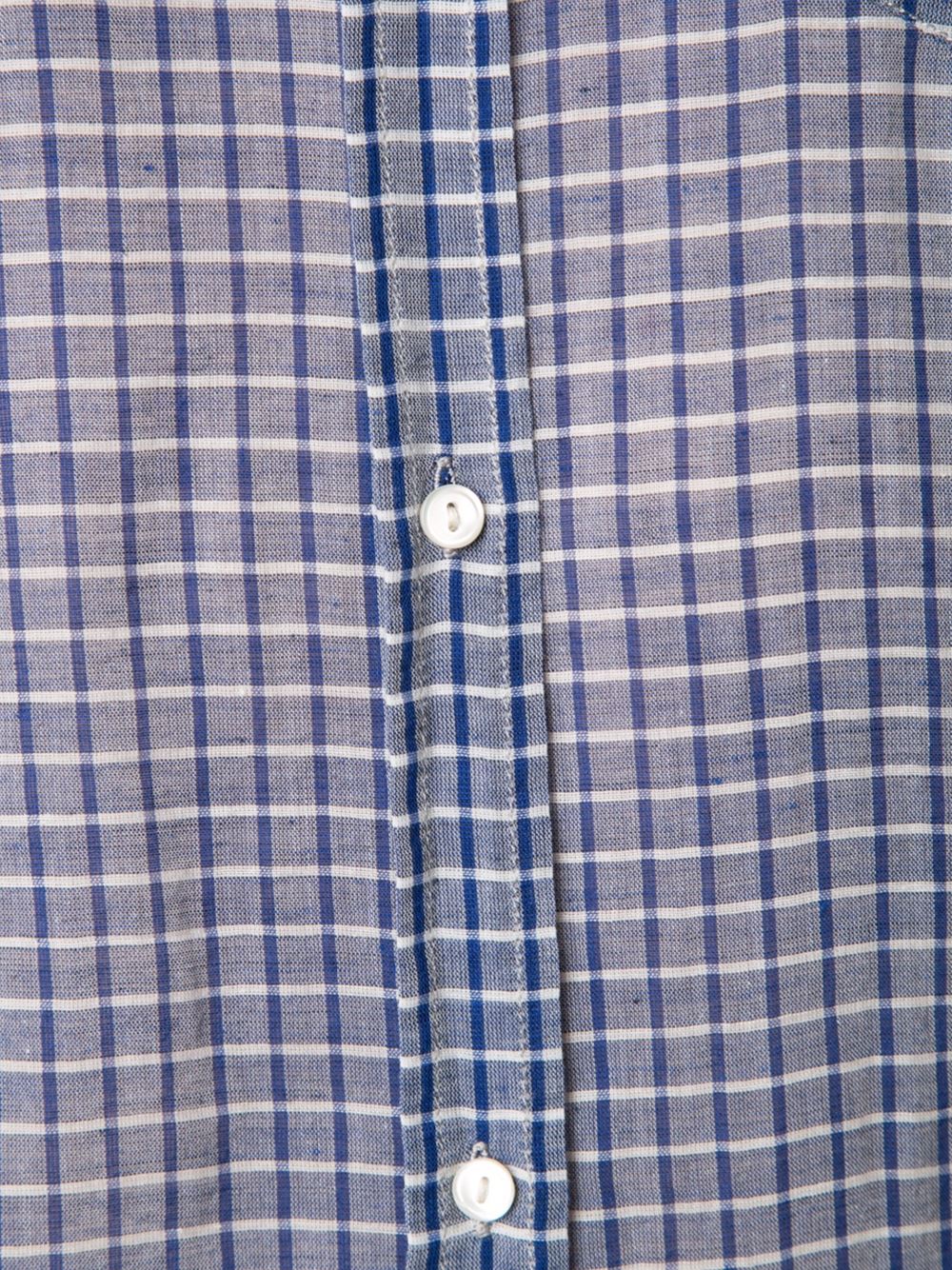 chest pocket checked shirt