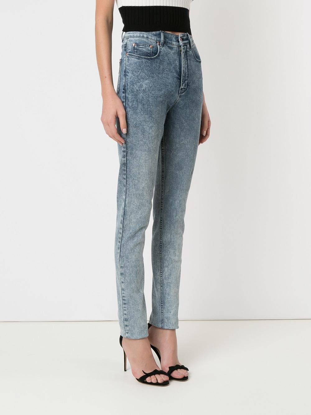 high waisted skinny jeans