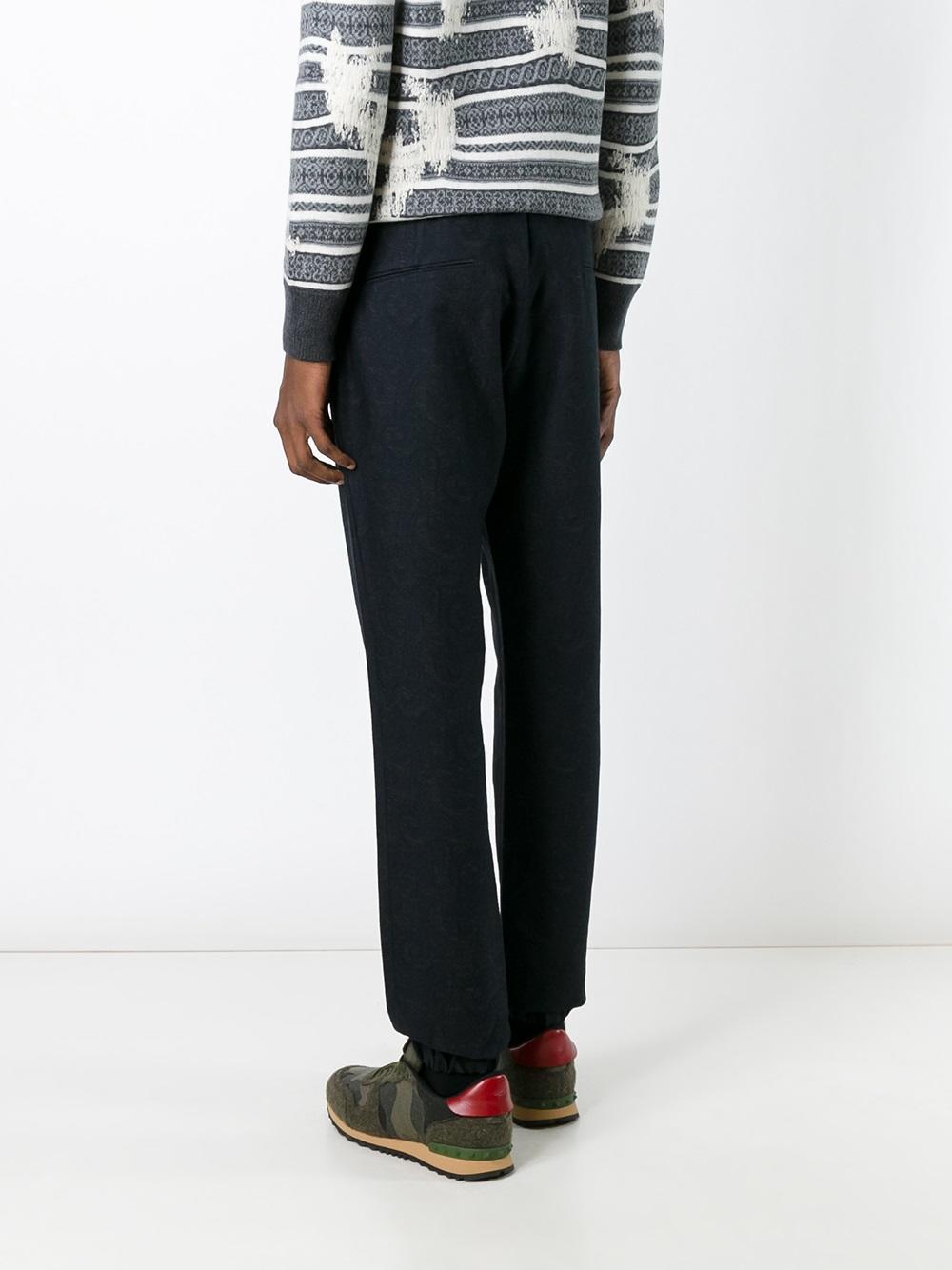 straight trousers 