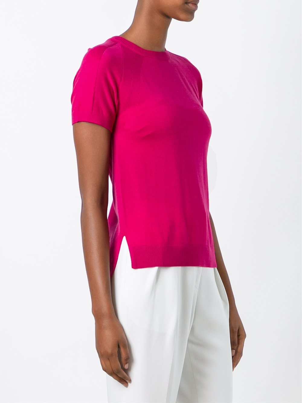 shortsleeved knit top 
