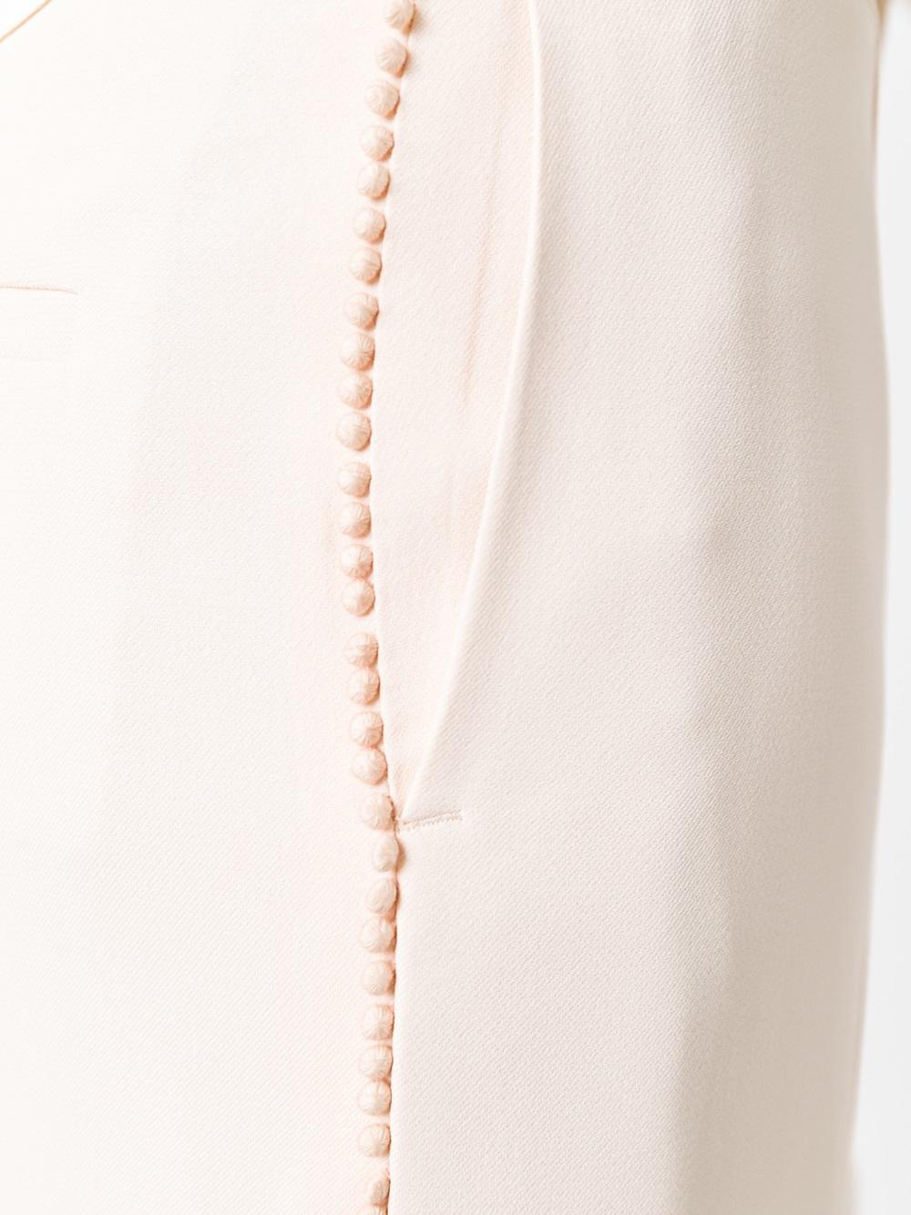 pom pom trim trousers