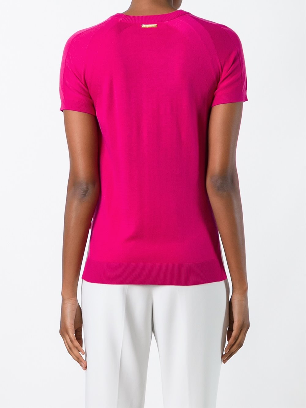 shortsleeved knit top 